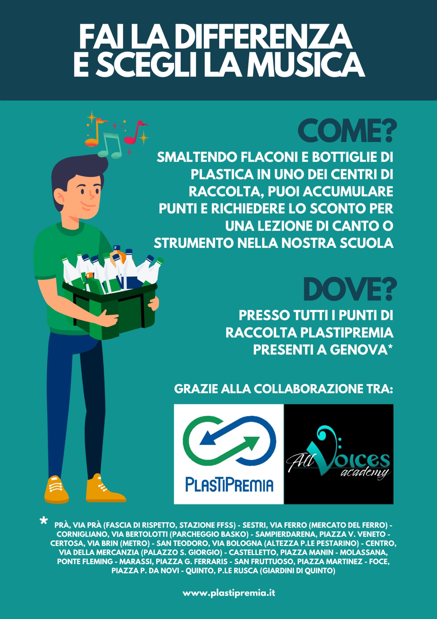 Plastipremia convenzione All Voices
