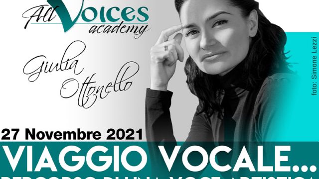 Laboratorio di Canto con Giulia Ottonello – 27 Novembre