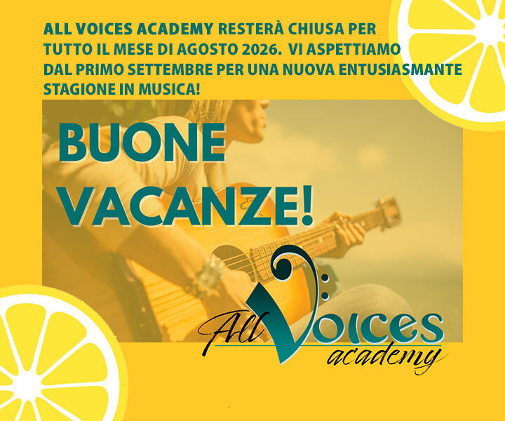 Buona vacanze da All Voices!